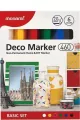 Markery akrylowe Deco Marker 6kol basic MONAMI - tantis.pl