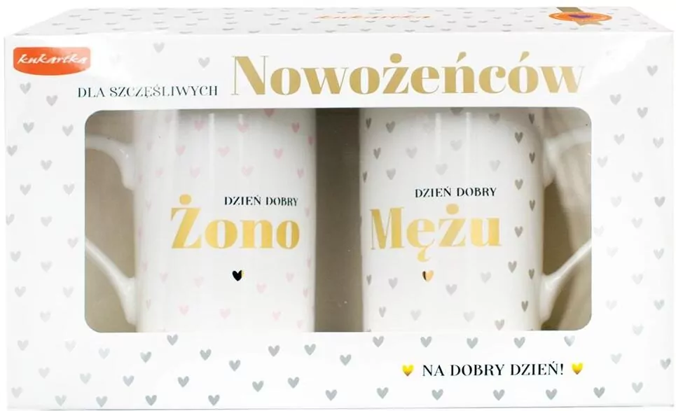 Kubek komplet Ślub - tantis.pl