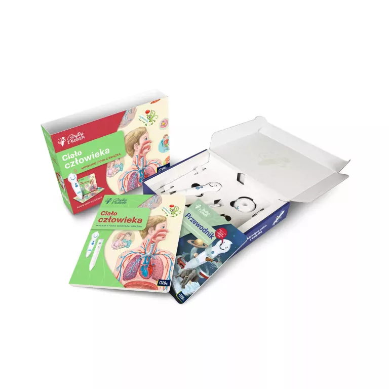 Ciało człowieka. Zestaw z piórem. Czytaj z Albikiem - tantis.pl