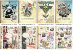 Notatnik ozdobny B5/80K kratkaFRESH