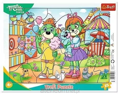 Puzzle ramkowe 25 Rodzinny dzień TREFL - tantis.pl