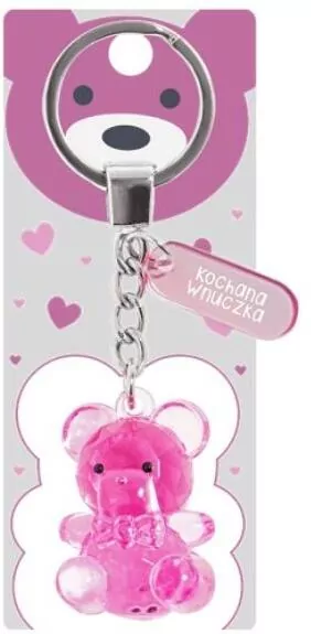 Brelok miś - Kochana Wnuczka - tantis.pl