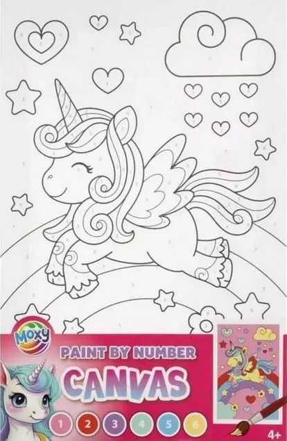 Malowania po numerach Jednorożec - tantis.pl