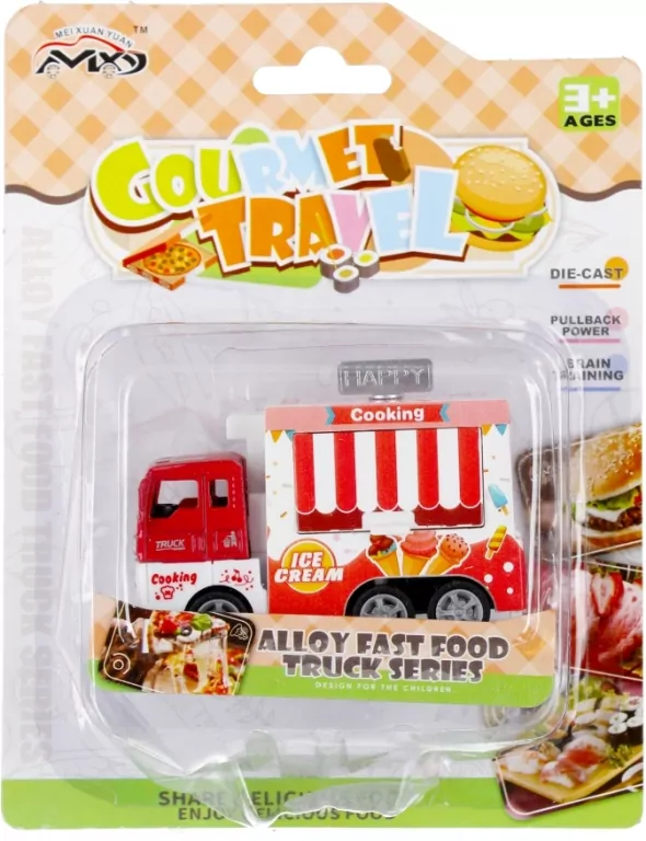AUTO FOODTRUCK MET P/B 14X18X5 MIX4 MC 168/336 - tantis.pl