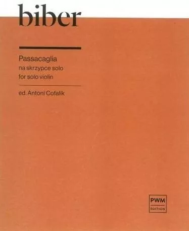 Passacaglia na skrzypce solo PWM - tantis.pl