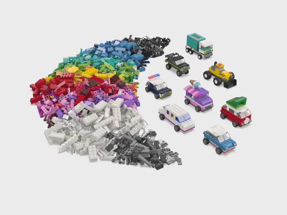 LEGO® Classic. Kreatywne pojazdy 11036 - tantis.pl