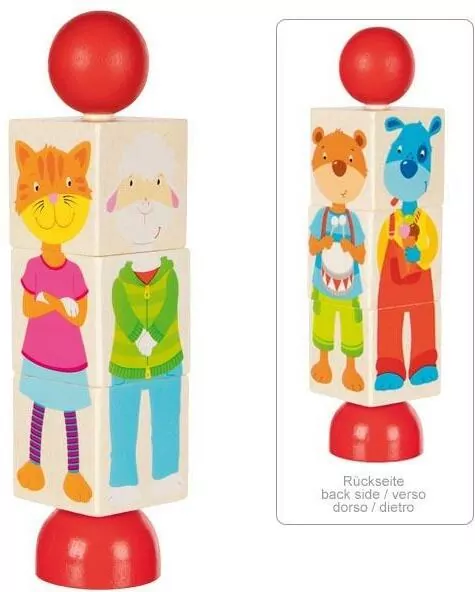 Puzzle Obrotowe. Zwięrzęta - tantis.pl