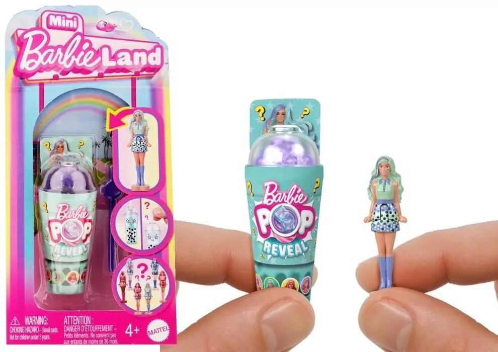 Barbie mini laleczka Barbieland niespodzianka MIX - tantis.pl