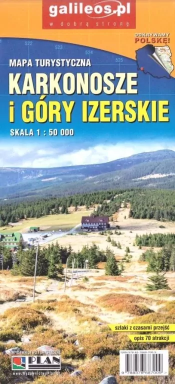 Mapa - Karkonosze i góry izraelskie 1:50 000 - tantis.pl