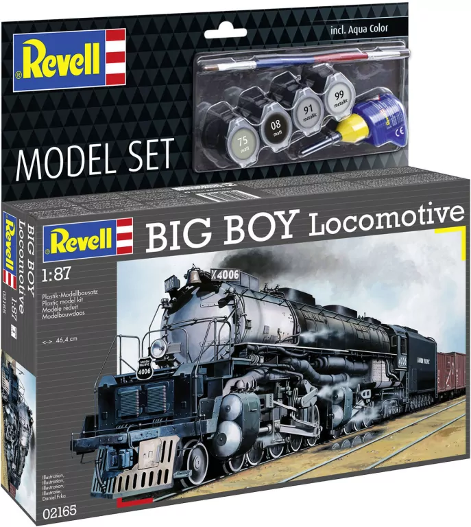 Amerykańska lokomotywa "Big Boy". Model Set - tantis.pl