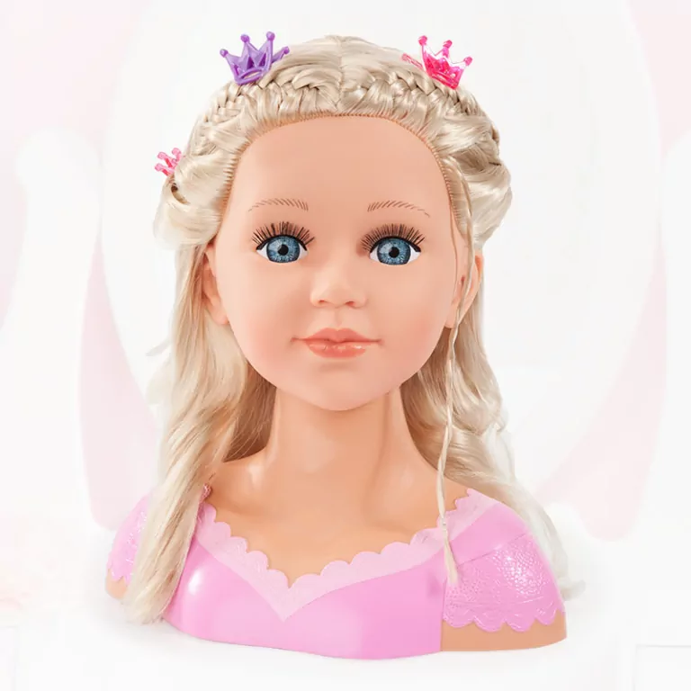 Lalka Charlene. Głowa do stylizacji - tantis.pl