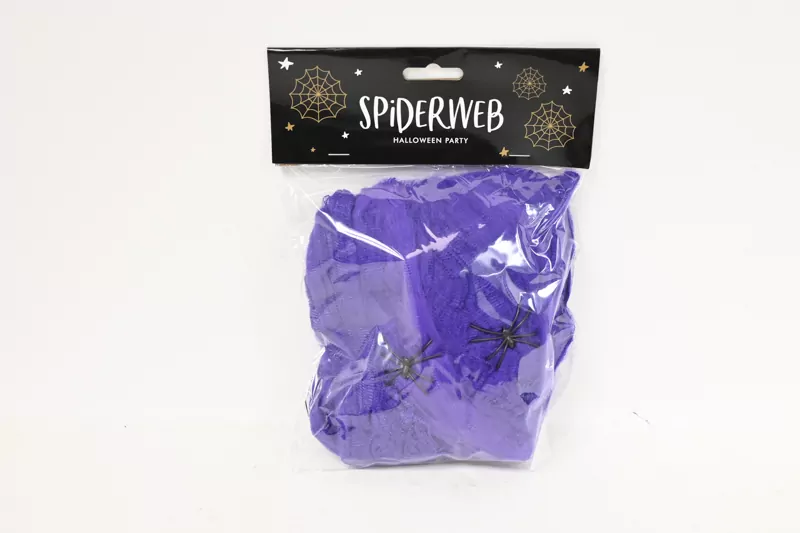 Pajęczyna Halloween fiolet 60g - tantis.pl