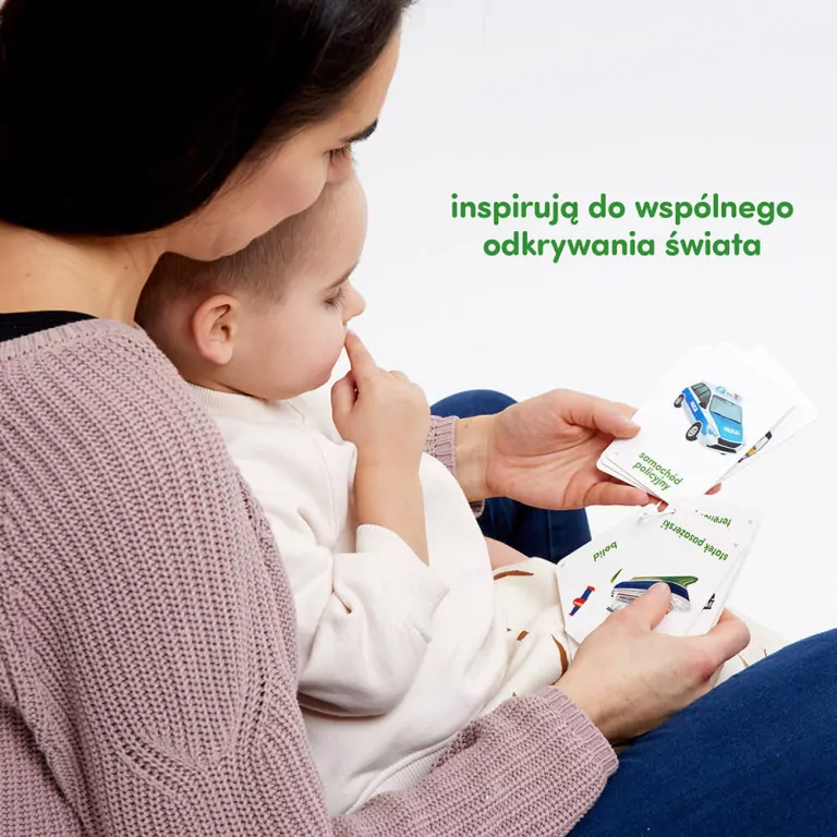 CzuCzu. Karty obrazkowe na sznurku Pojazdy 2+ - tantis.pl