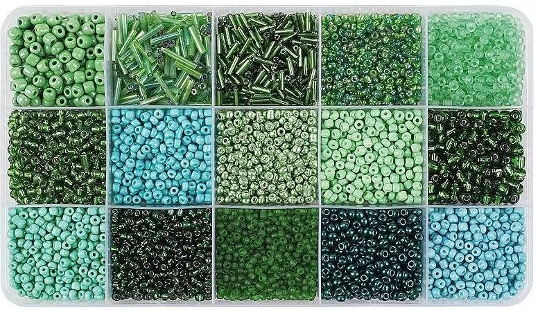 Koraliki DIY odcienie turkusowe - tantis.pl