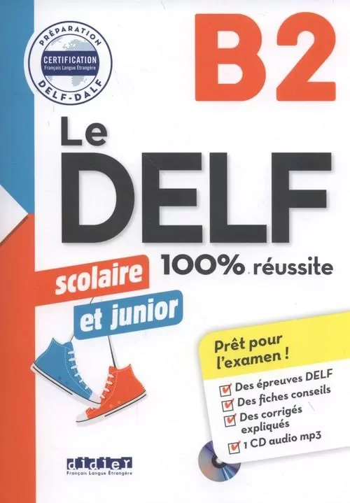 DELF 100% reussite B2 książka + CD - tantis.pl