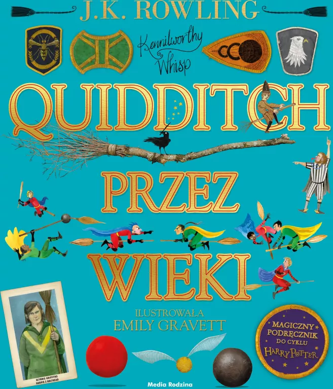 Quidditch przez wieki. Wersja ilustrowana - tantis.pl