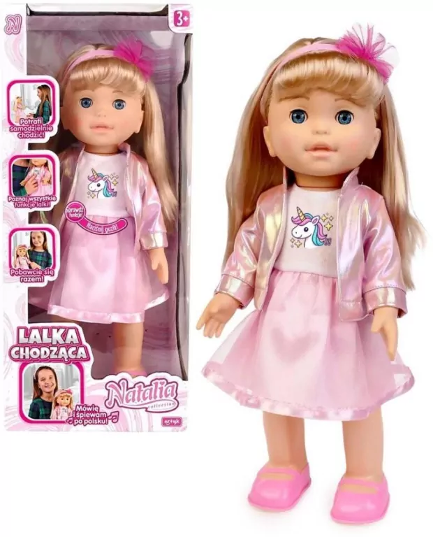 Lalka Natalia chodząca 40cm - tantis.pl