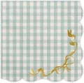 Serwetki kratka z kokardką 33x33cm - tantis.pl