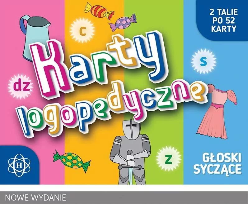 Karty logopedyczne. Głoski syczące - tantis.pl