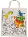 Dinozaury. Torba do kolorowania - tantis.pl