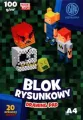 Blok rysunkowy A4/20K 100g Pixel (10szt) ASTRA - tantis.pl