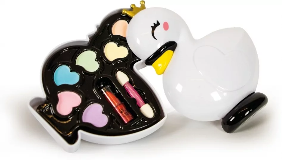 Crazy Chic. Zestaw kreatywny. Mini kosmetyczka Łabądek. 18637 - tantis.pl