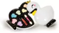 Crazy Chic. Zestaw kreatywny. Mini kosmetyczka Łabądek. 18637 - tantis.pl