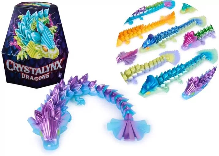 Crystalynx Dragons. Małe smoki do kolekcjonowania - tantis.pl