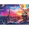 Mickey i Minnie w Paryżu. Puzzle 1000. Trefl - tantis.pl