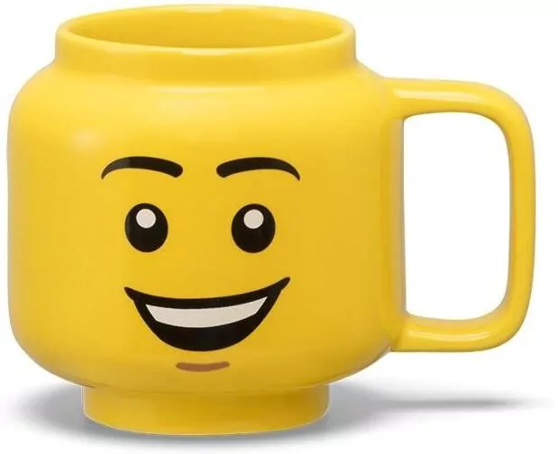 LEGO® Iconic. Kubek ceramiczny mały. Happy Boy - tantis.pl