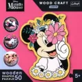 Trefl. Puzzle drewniane, W świecie Minnie, 50 elementów - tantis.pl