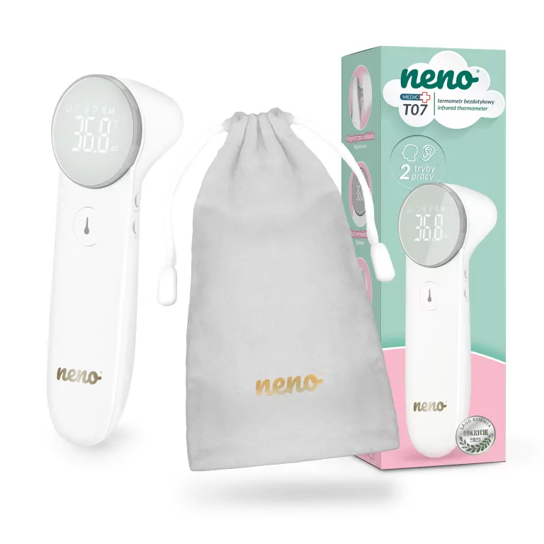 Termometr bezdotykowy NENO Medic T07 - tantis.pl