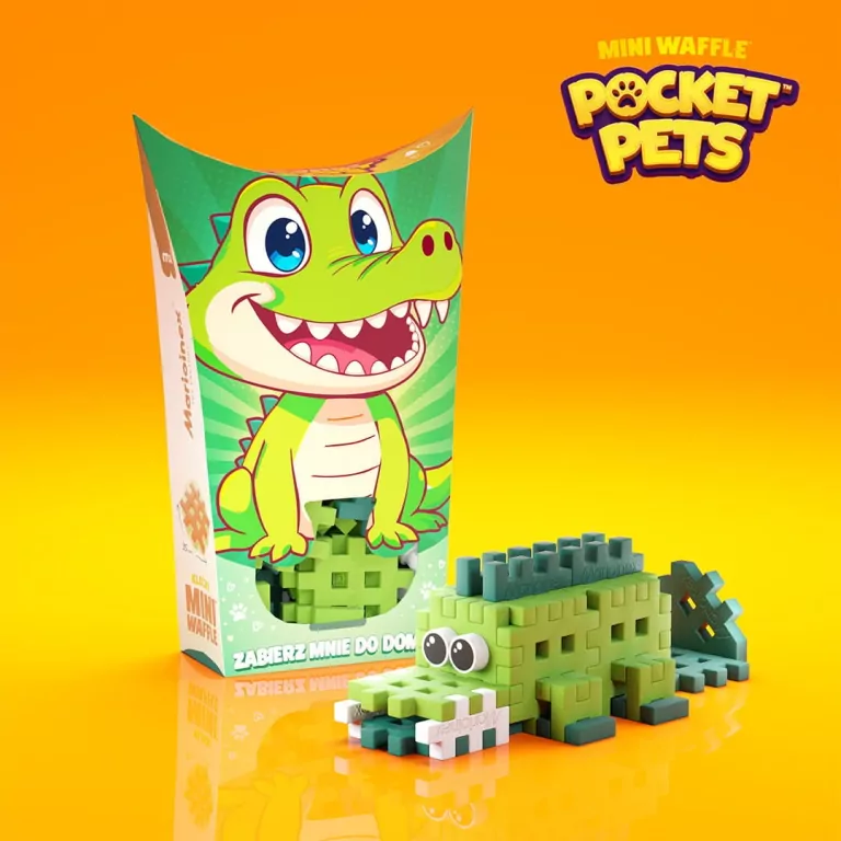 Mini Waffle - Pocket Pets - Krokodyl - tantis.pl