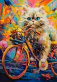 Castor. Puzzle 500. Kitten's Floral Ride - tantis.pl