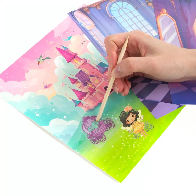 Zestaw kreatywny. Kalkomania Magic - tantis.pl