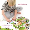 CzuCzu. Puzzle obserwacyjne. Stadnina koni. 84 el. - tantis.pl