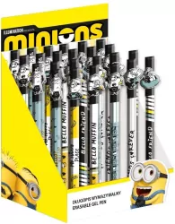 Długopis wymazywalny Minionki niebieski