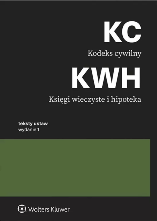 Kodeks cywilny. Księgi wieczyste i hipoteka - tantis.pl