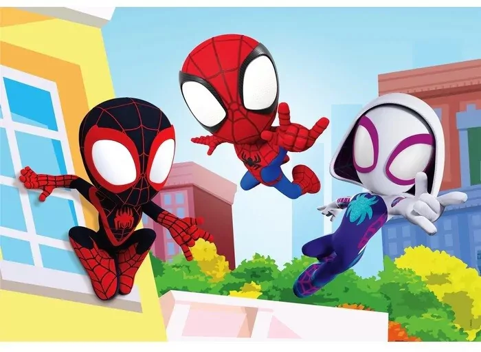 Puzzle 2x20 Super Kolor Spidey and Friends - tantis.pl