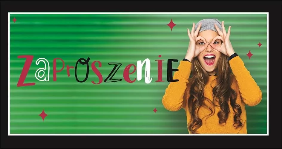 Zaproszenie. Z128 (10 szt.) - tantis.pl