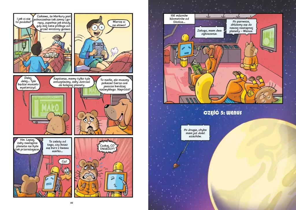 Układ Słoneczny. Nasze miejsce w kosmosie. Naukomiks - tantis.pl