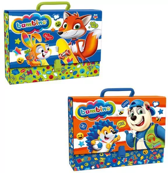 Teczka z rączką A4 Bambino - tantis.pl