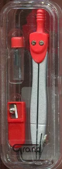Cyrkiel GR-C103/S01003 metalowy + grafity - tantis.pl