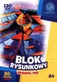 Astra. Blok rysunkowy A4/20K 120g - tantis.pl