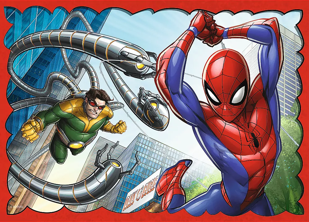 Puzzle 4w1. Spider-Man. Marvel. TREFL - tantis.pl