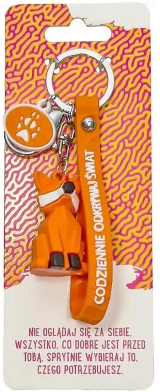 Brelok zwierzaczek - lis - tantis.pl