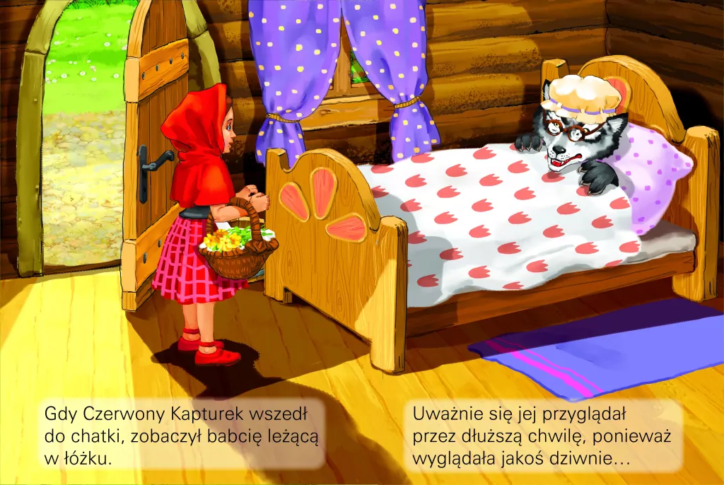 Czerwony Kapturek. Bajki czytajki - tantis.pl