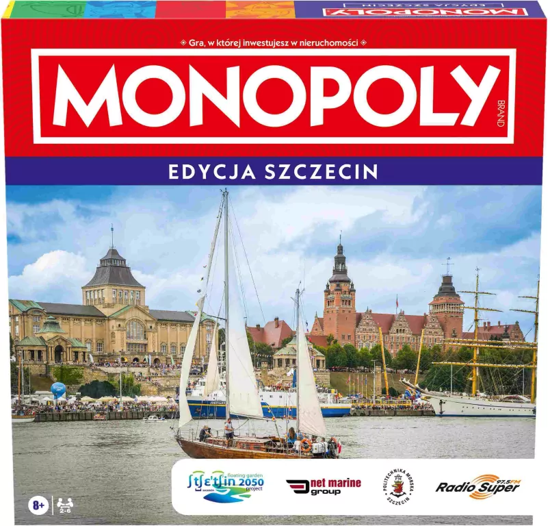 Gra Monopoly Szczecin edycja miejska - tantis.pl