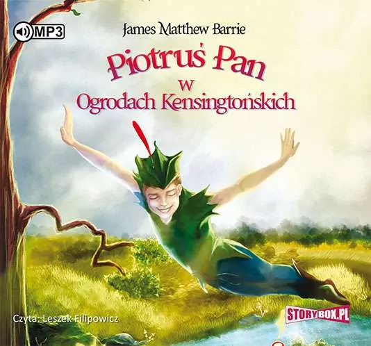 Piotruś Pan w Ogrodach Kensingtońskich audiobook - tantis.pl