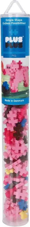 Klocki Plus-Plus Tuba Świnka 100el - tantis.pl